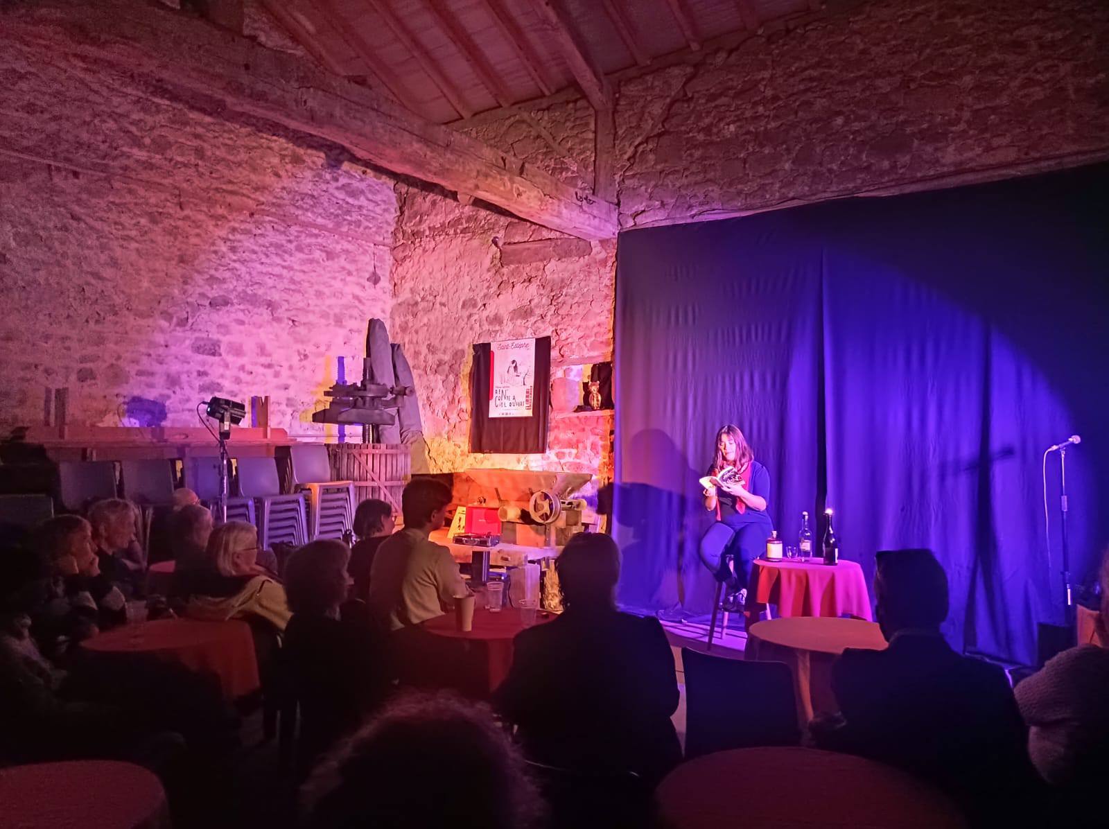 Lecture par Madalen Larvor